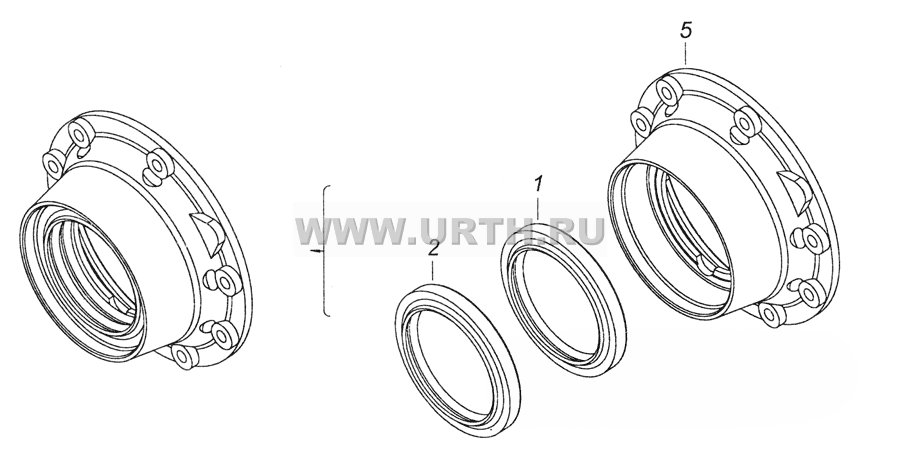 6520-2402050 Крышка подшипника